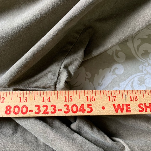 Essentials Sport Loafers Pants 12 Khaki Brown Y2K 90's Pleated front Cuffed legs - Picture 7 of 16